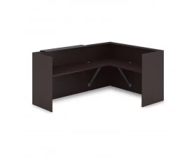 Комплект Ресепшн с фартуком HPL (2344*1765*1149) (с подсветкой) 1КР-КЛ.102.1 Lounge images