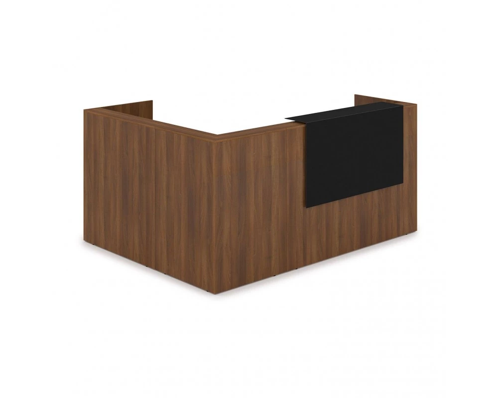 Комплект Ресепшн с фартуком HPL (2344*1765*1149) (с подсветкой) 1КР-КЛ.102.1 Lounge