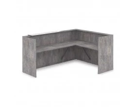 Комплект Ресепшн с фартуком HPL (2344*1765*1149) (с подсветкой) 1КР-КЛ.102.1 Lounge images