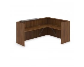 Комплект Ресепшн с фартуком ЛДСП (2344*1777*1161) (с подсветкой) 1КР-ДС.102.1 Lounge images