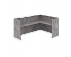 Комплект Ресепшн с фартуком ЛДСП (2344*1777*1161) (с подсветкой) 1КР-ДС.102.1 Lounge images