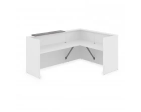 Комплект Ресепшн с фартуком ЛДСП (2344*1777*1161) (с подсветкой) 1КР-ДС.102.1 Lounge images