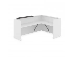 Комплект Ресепшн с фартуком ЛДСП (2344*1777*1161) (с подсветкой) 1КР-ДС.102.1 Lounge images