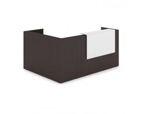 Комплект Ресепшн с фартуком ЛДСП (2344*1777*1161) (с подсветкой) 1КР-ДС.102.1 Lounge images