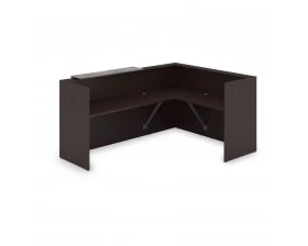 Комплект Ресепшн с фартуком ЛДСП (2344*1777*1161) (с подсветкой) 1КР-ДС.102.1 Lounge images