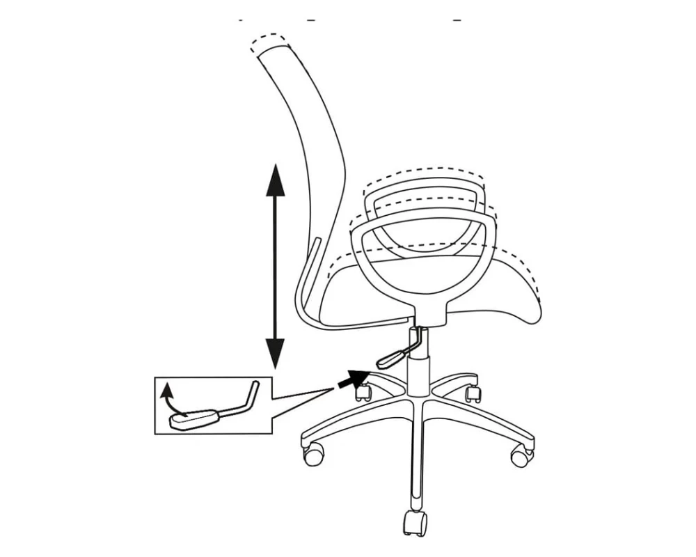 Кресло Бюрократ CH-599AXSN/32