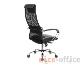 Кресло Бюрократ CH-608SL Сетка/ Ткань, Черный images