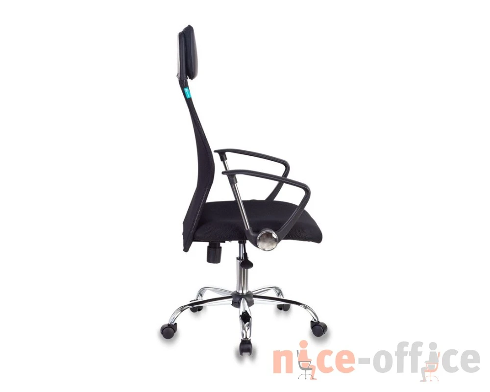 Кресло Бюрократ KB-6N Сетка/ Ткань, Черный