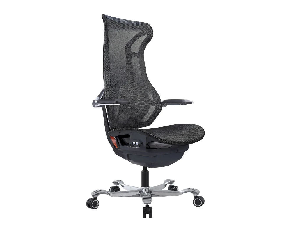 Кресло Everprof Atom Сетка, Черный