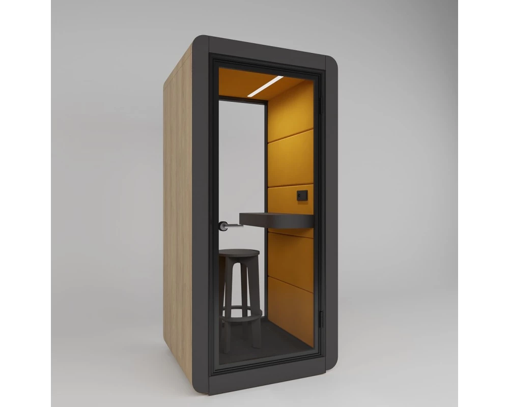 Акустическая кабина LWOP ONE (задняя стенка стекло)