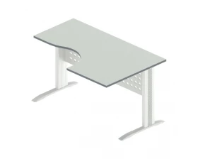 Стол-интеграл правый на металлокаркасе АМК-33R+ОА-01/1400 Агат images