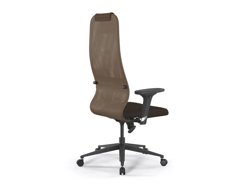 Кресло Sit 8 B1-9D M09.B11.G19.W02 Сетка/Ткань, Светло-коричневый/Коричневый