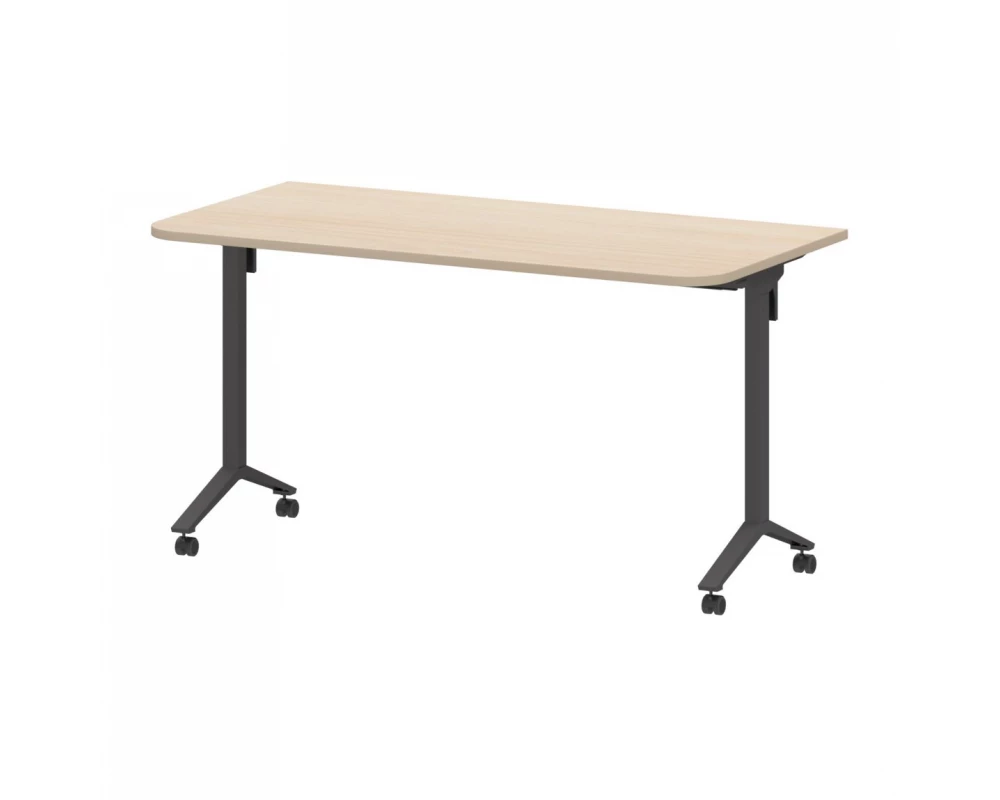 Стол мобильный складной радиусный МБ22-140.70Р 1400x700x750 Моби