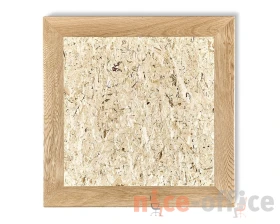 Стол SHT-TU10/ 70/70 ДУБ/OSB Черный муар/Прозрачный лак images