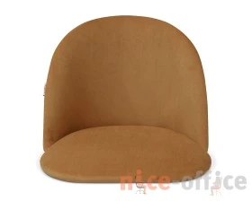 Стул барный SHT-ST35/S66 Велюр, Горчичный/Черный муар images