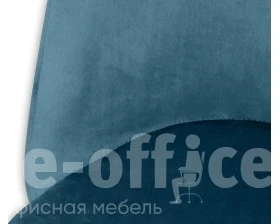 Стул полубарный SHT-ST35/S66-1 Велюр, Тихий океан/Черный муар images