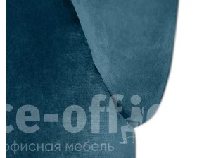 Стул полубарный SHT-ST35/S66-1 Велюр, Тихий океан/Черный муар images