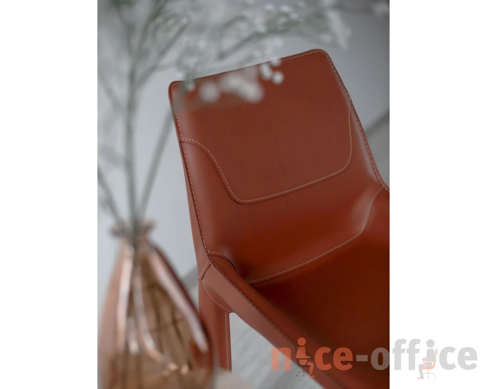 Стул SHT-S169 Экокожа, Коричневый