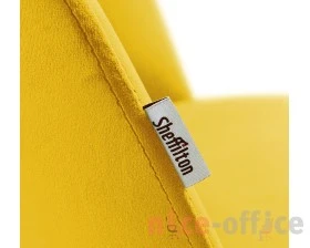 Стул SHT-ST35-1/S70 Велюр, Имперский желтый/Темный орех images