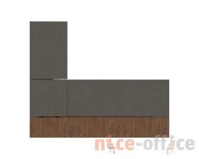 Стол для руководителя правый 2400x2000x750-1150 Larry 2 images